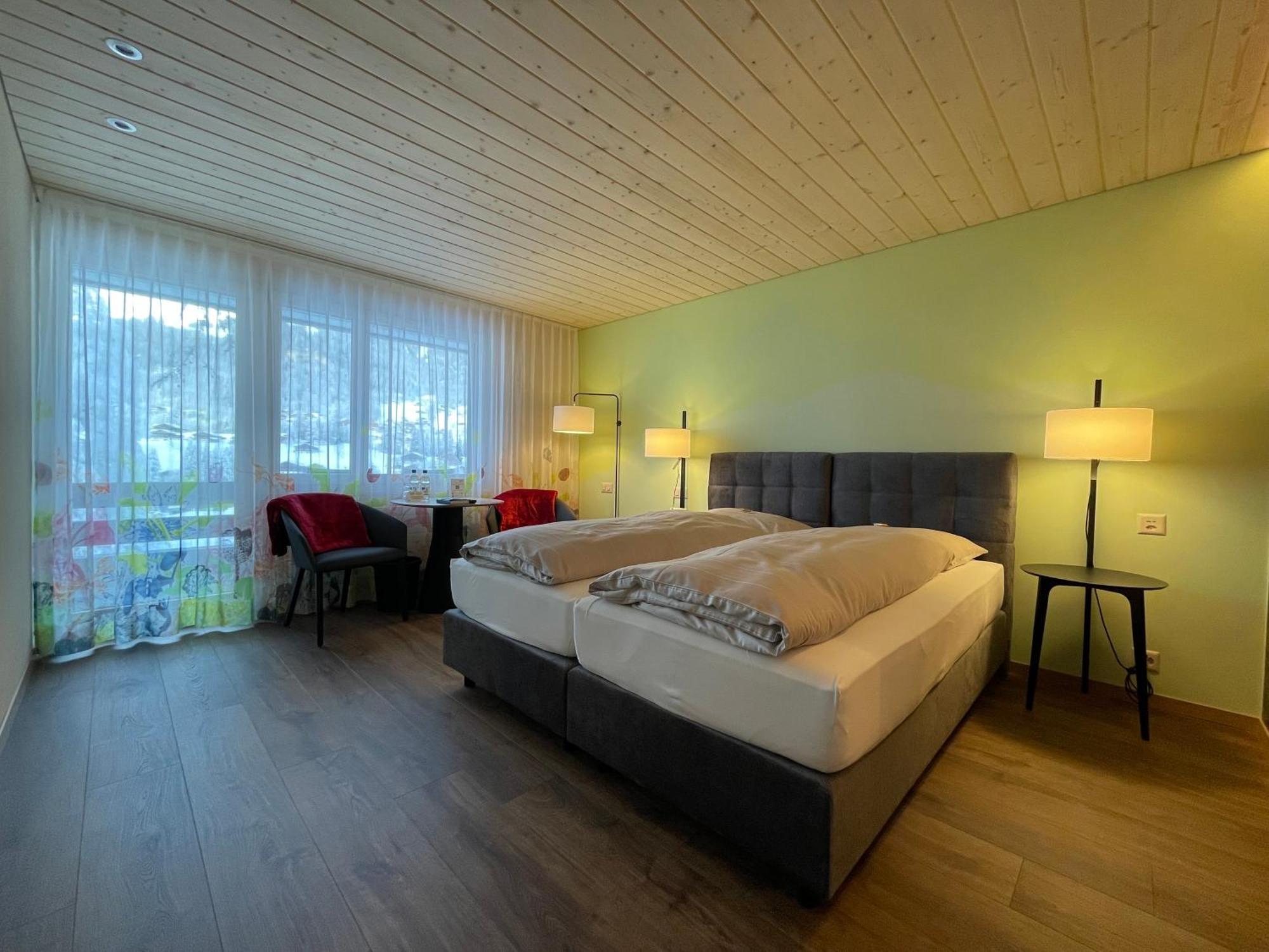 Ferien- Und Familienhotel Alpina Adelboden Eksteriør billede