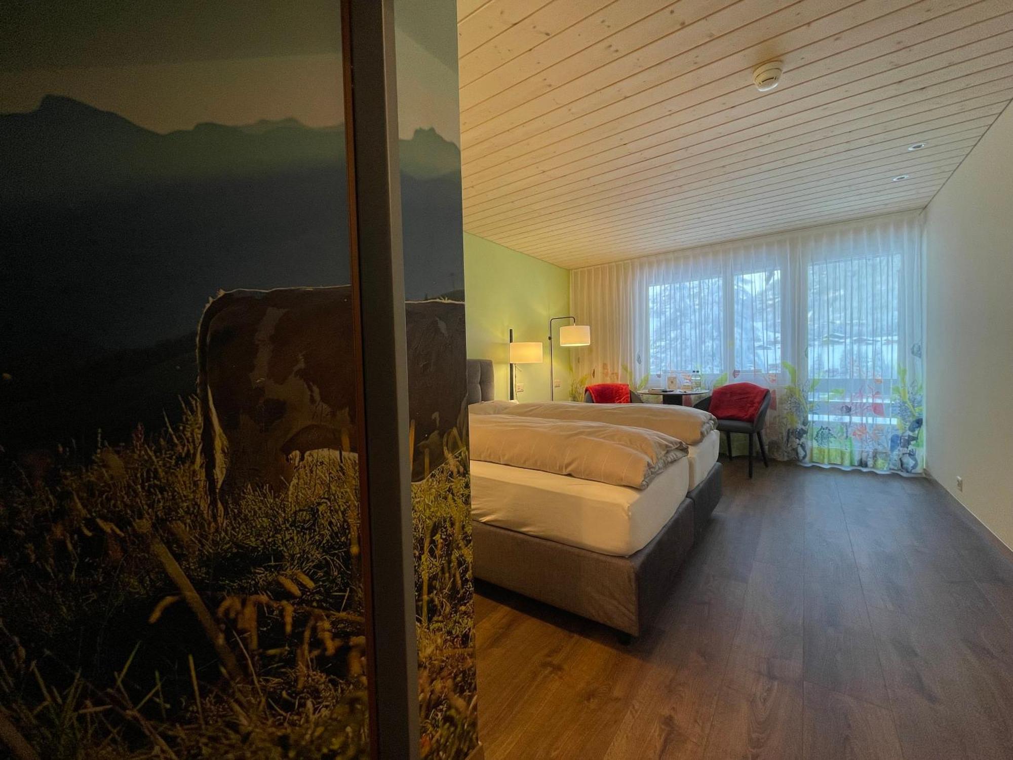 Ferien- Und Familienhotel Alpina Adelboden Eksteriør billede